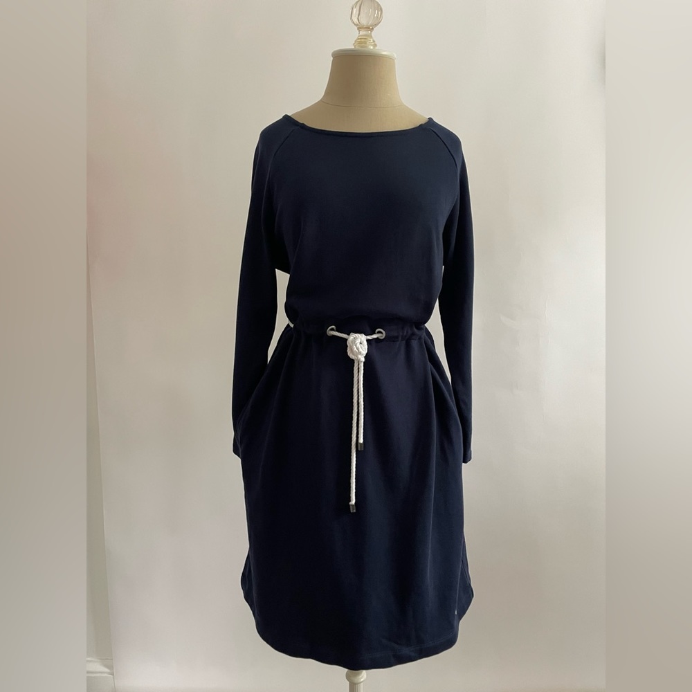 Naurica navy casual dress